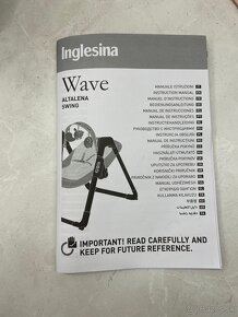 Hojdacie kresielko Inglesina Wave Swing Butter - 5