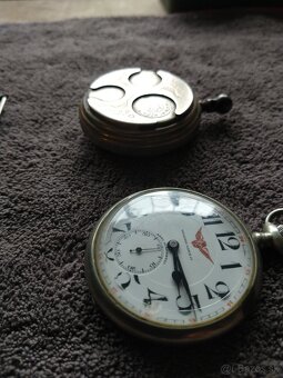 Kapesní / vreckové Tavannes Watch C9 + minciř - 5