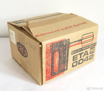 Retro Elektrický ručný Šľahač ETA 0042 mixér - 5