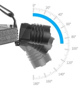 Predam LED zumovacia čelovka XHP50 - 5