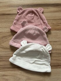 Detské čiapky do 6 mesiacov - pre dievčatko - 5