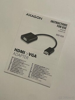 AXAGON Nová redukcia z HDMI na VGA - 5