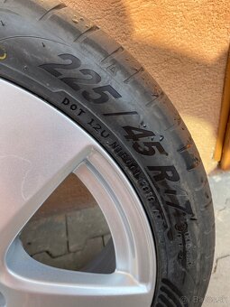 5x112 R17 7J ET48 + 225/45 R17 letné - 5