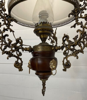 Lampa petrolejová. - 5