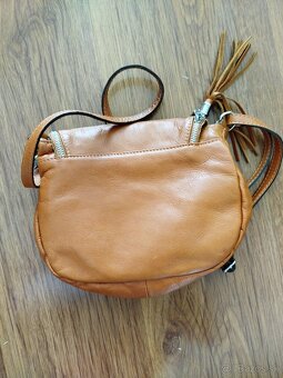 Kožena kabelka genuine leather - 5