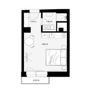 Ponukam na predaj 1 izb. byt na ul. Žilinská, BA I. - 5