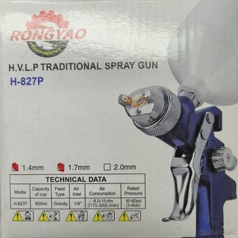 HVLP striekacia pištoľ - 5