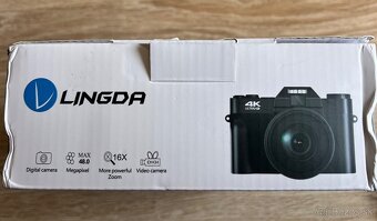 Fotoaparát Lingda 4 K ultra , videokamera - 5