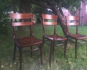 4 stoličky THONET - 5
