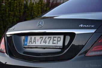Mercedes S trieda 560, 4Matic-AMG Packet, 1.Majiteľ,SR - 5