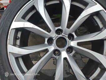 Predám hliníkové disky na Audi z pneumatiky - 5