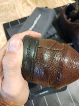 Ermenegildo Zegna kožené tenisky, 50,- Euro/ nové - 5