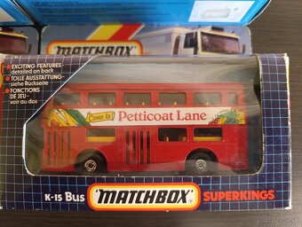 Matchbox SuperKings K-15 London Bus - 11ks RARITA. - 5