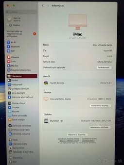 TOP Predám nevyužitý iMac 24 M1 s príslušenstvom - 5