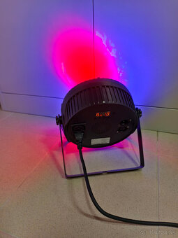 LED PAR Light 7x12W RGBW + Kruh - 5