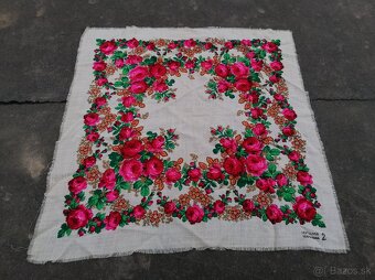 Predám starodávne kašmírové šatky - 5