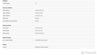 Predám ID-COOLING FROSTFLOW X 120 vodné AIO - 5