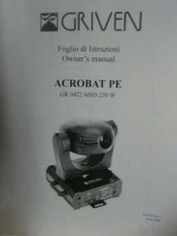 Rotačné profi hlavy GRIVEN Acrobat - 5