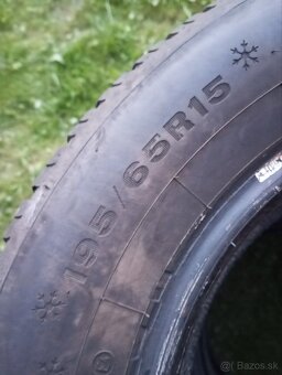 Zimné 195/65 R15 Dunlop - 5
