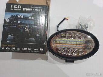 Led pracovne svetlo 144W - ovalne - 5
