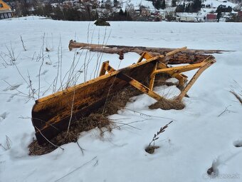 Zadny pluh/radlica na sneh - 5