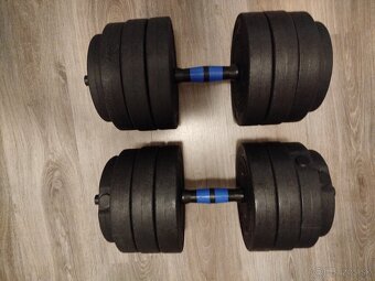 Hexagonalne činky 2x10kg =70€ - 5