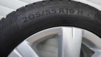 Kolesá sada VW 5x112r16, 205/55r16. ZNÍŽENÁ CENA - 5