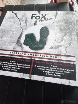 Predam nove panske turisticke topanky FOX - 5
