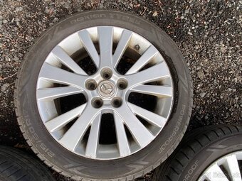 123. sada letní alu kola 215/50 r17 5x114,3 MAZDA - 5