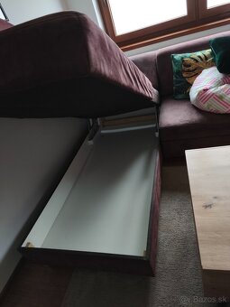 Sedačka rozkladacia s úložným priestorom - 5