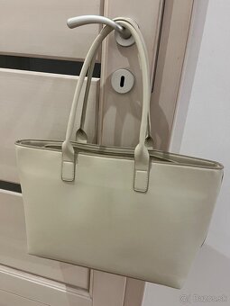 Kabelka na notebook beige - 5