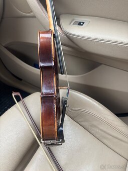 Predam husle  1/4  detske komplet ustrojene + slák - 5