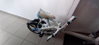 Predám skladací bicykel 14" kolesa. Servisovany.Na výšku 13 - 5