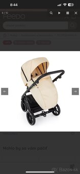 PETITE&MARS Kočár kombinovaný Rover III 2v1 Beige - 5