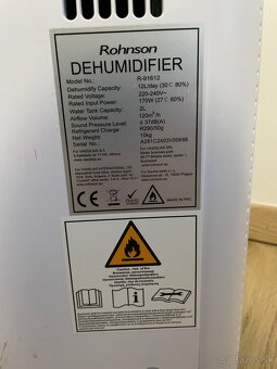 Predam Rohnson odvhlčovač - 5