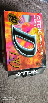 Predám audiokazety TDK D120 min. - 5
