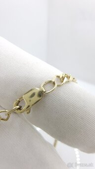 Zlata kvalitná retiazka - plná - 5