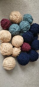 Vlna na pletenie a háčkovanie rôzna 3500g - 5