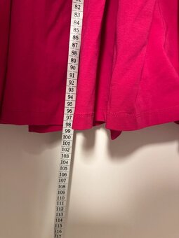 Ružové šaty krátke 4XL / 48-50 - 5