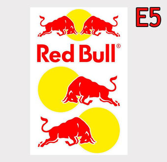 Nálepky, samolepky, Rockstar, Monster, GoPro, Red Bull... - 5