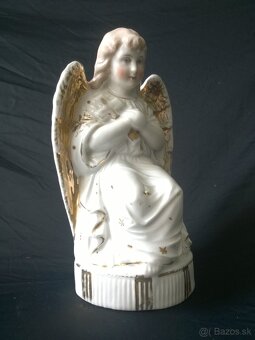 starý porcelánový anjelik - 5