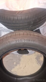 Predám nové letné pneumatiky Giti Synergy H2 205/55 r17 91v - 5