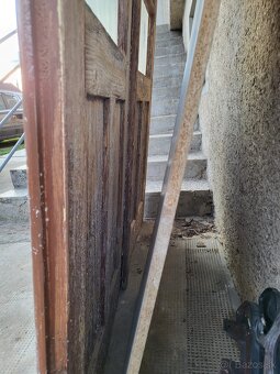 Drevené vonkajšie dvere dvojdvere - 5