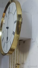 Predám starožitné vyrezávané komodové hodiny FeinMechanik So - 5