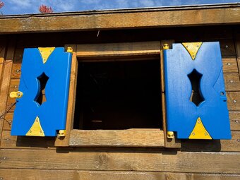 Detský drevený domček JUNGLE GYM PLAYHOUSE XL - 5