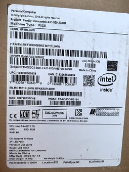 PC Lenovo IdeaCentre AIO 520 271CB NOVY - 5