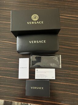 Versace čierne slnečné okuliare - 5