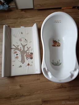 Postieľka , vanička , prebaľovacia podložka - 5