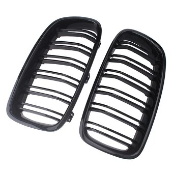 Predná mriežka BMW rad 3 F30 F31 2012-2018 Dvojlamelová - 5