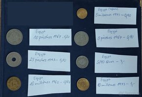Zbierka mincí - Afrika a Ázia "arabské písmo" - 5